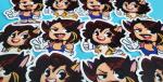 Sonic Grumps Vinyl Stickers Bundle