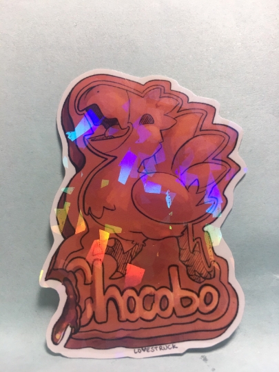 Final Fantasy Chocobo Chocobar Parody Sticker picture