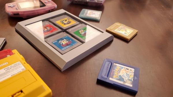 Nostalgic Gameboy Cartridge Display Case / Stand, 3D Printed with Eco-Friendly material picture