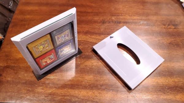 Nostalgic Gameboy Cartridge Display Case / Stand, 3D Printed with Eco-Friendly material picture