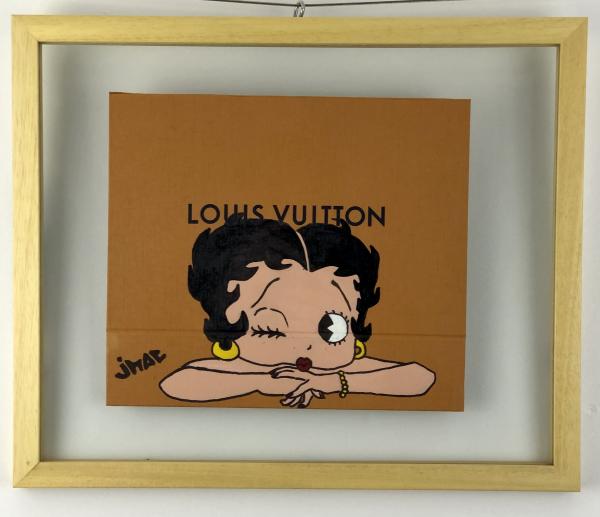 Cartoon Louis Vuitton Wall Art