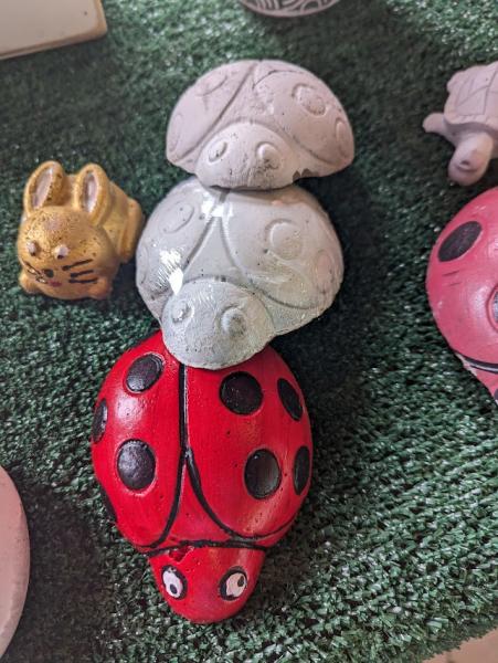 Ladybug-Painted or Ready to paint picture