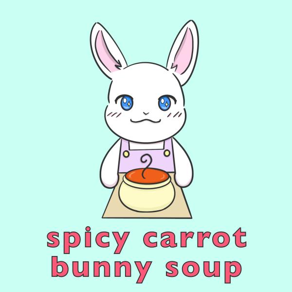 Spicy Carrot Bunny Soup