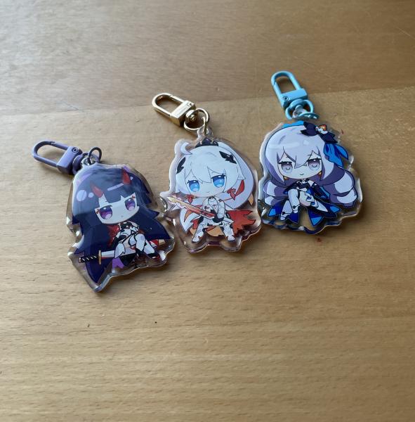 Honkai 3rd Keychains picture