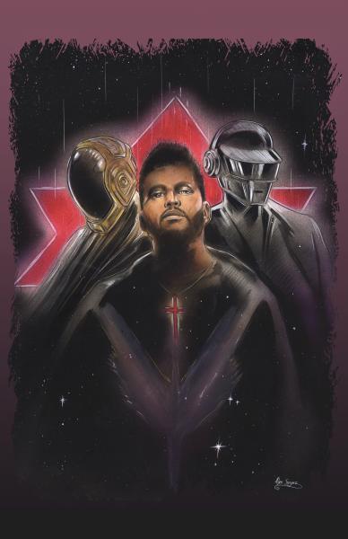 Daft Punk/The Weeknd Poster Print picture