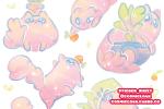 Sparkly Cat Stickersheets