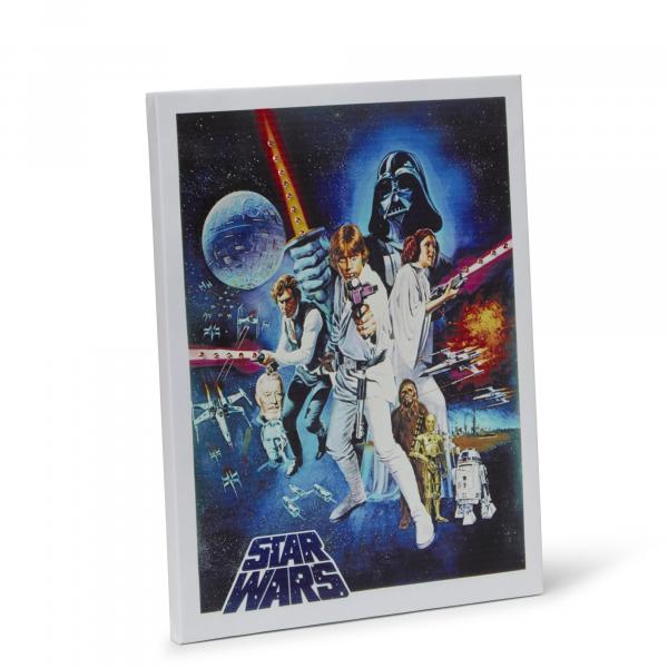 Star Wars 1977 Poster 16 x 20 Inch Unframed Wall Canvas picture