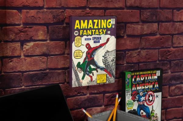 Marvel Comic Cover Canvas Wall Art | Amazing Fantasy #15 picture