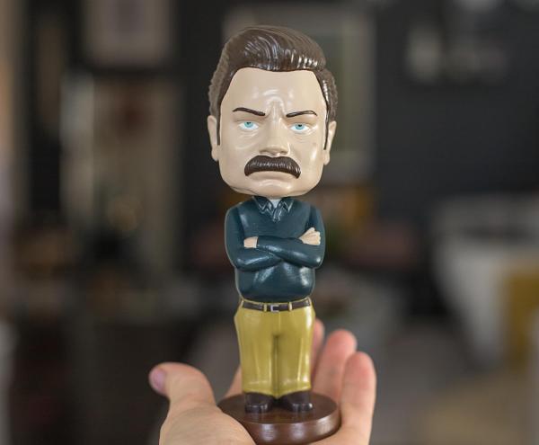 Parks and Recreation Ron Swanson Bobblehead picture