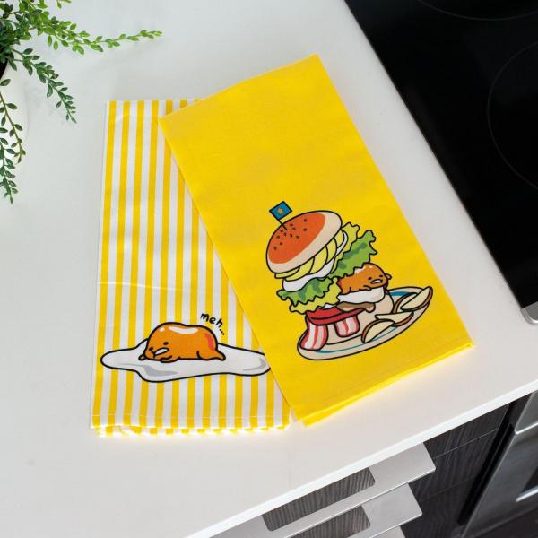 Gudetama the Lazy Egg Dish Towel 2 Pack picture