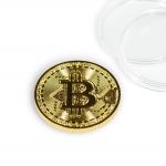 Bitcoin Gold Plated Commemorative Collector's Coin