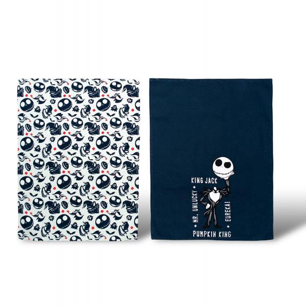 Nightmare Before Christmas Jack Skelington Dish Towel 2-Pack picture