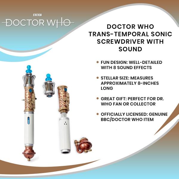 Doctor Who Trans Temporal Sonic Screwdriver With Sound picture