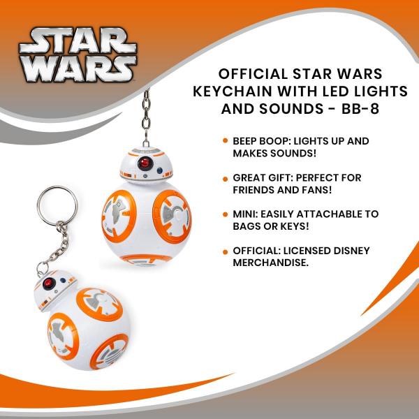 Star Wars BB-8 Keychain with Lights and Sounds picture