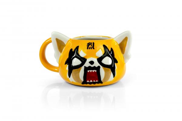 Aggretsuko Angry Face Ceramic Figural Mug picture