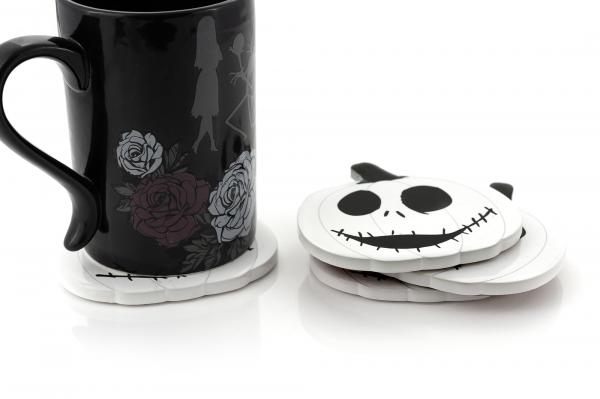 Nightmare Before Christmas Pumpkin Jack Coasters | Set of 4 picture