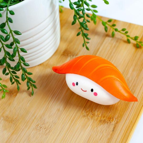 Salmon Smiling Nigiri Sushi Foam Squishy Toy picture
