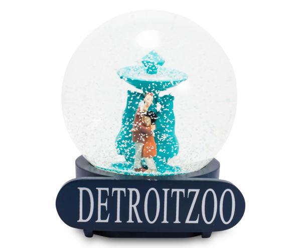 Coraline Detroit Zoo 6 Inch Collectible Snow Globe picture