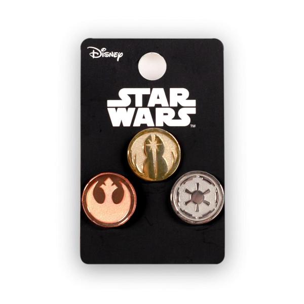 Pin Pack: Alliance, Jedi Order & Empire (Solid) picture