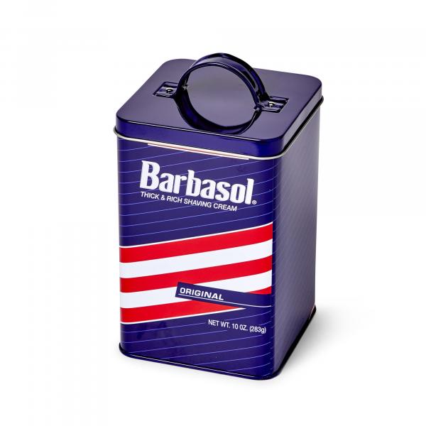 Jurassic Park Barbasol 6 x 4 Inch Storage Tin w/ Lid picture