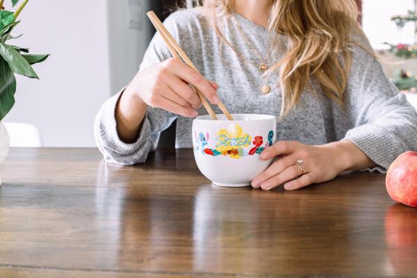 Lilo & Stitch Ramen Bowl With Chopsticks picture