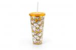 Gudetama 20 oz PVC Tumbler w/ Lid & Straw