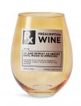 Rx Prescription 30oz Stemless Wine Glass