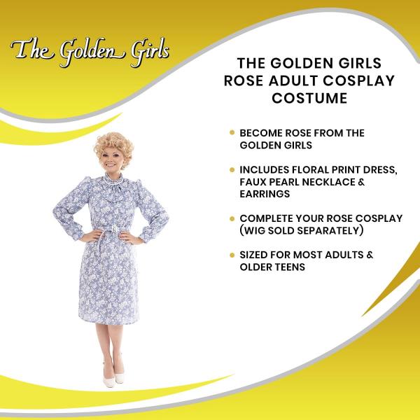 The Golden Girls Rose Adult Cosplay Costume picture