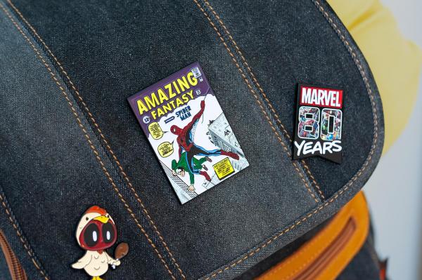 Marvel Spider-Man 1st Appearance Exclusive Enamel Pin picture