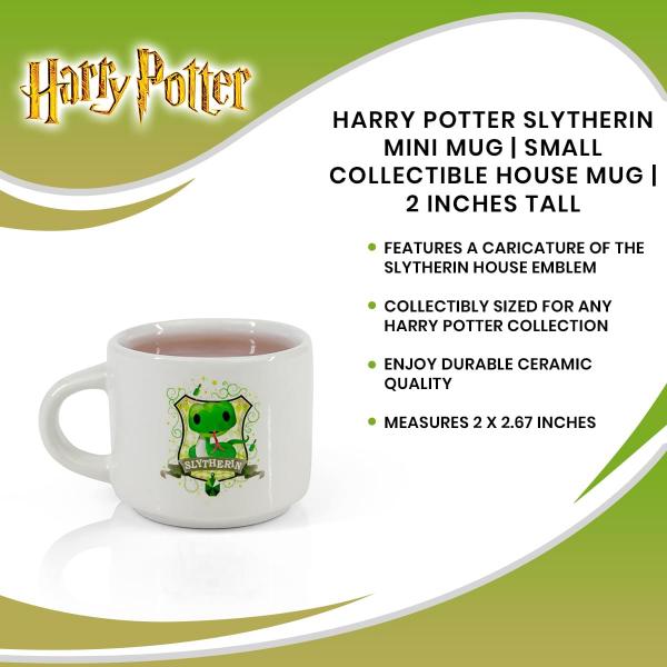 Harry Potter House Slytherin Ceramic Mini Mug picture