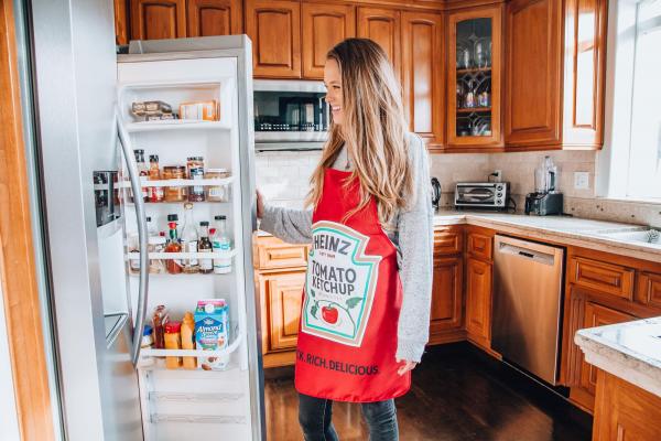 Heinz Tomato Ketchup Cooking Apron | One Size Fits Most Adults picture