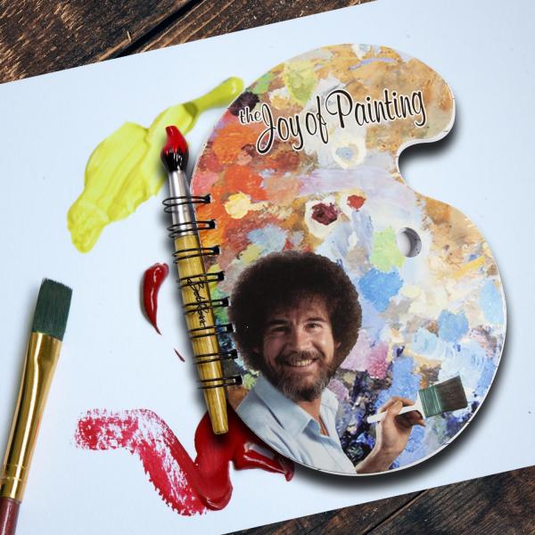 Bob Ross Paint Palette Journal & Brush Pen picture