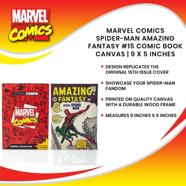 Marvel Comic Cover Canvas Wall Art | Amazing Fantasy #15 picture