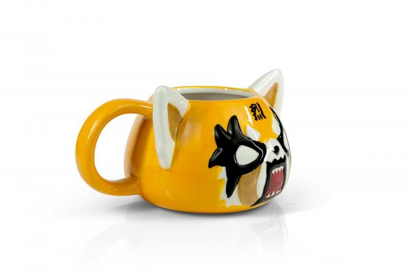 Aggretsuko Angry Face Ceramic Figural Mug picture