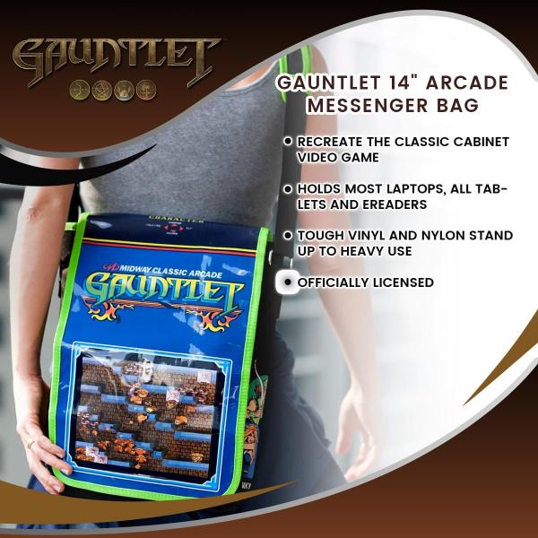 Gauntlet 14" Arcade Messenger Bag picture