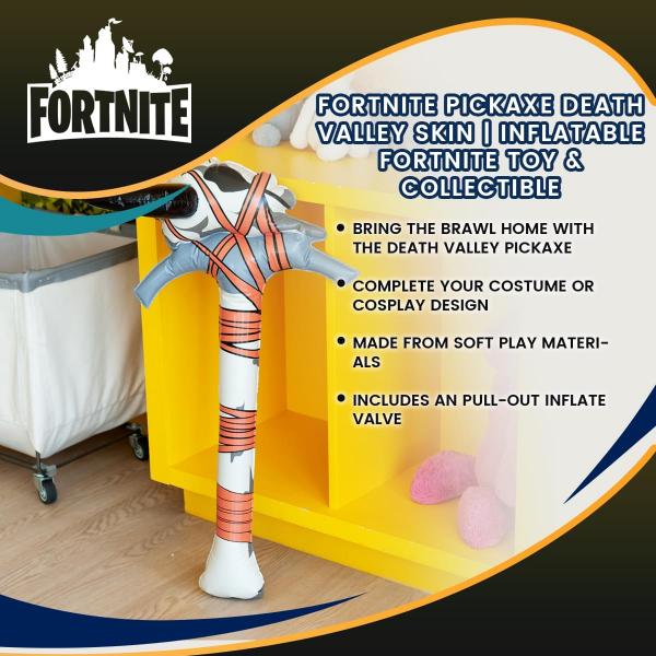 Fortnite Inflatable Death Valley Pick Axe Costume Accessory picture