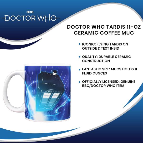 Doctor Who The Tardis Ceramic Coffee Mug picture