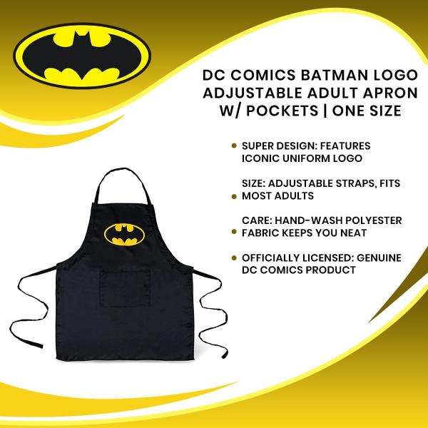 DC Comics Batman Logo Adult Apron | One Size picture