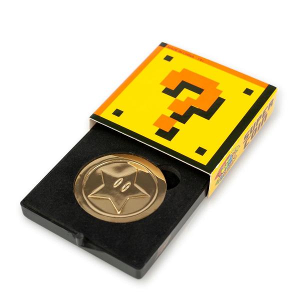 Super Mario Bros. Gold Coin with Gift Box picture