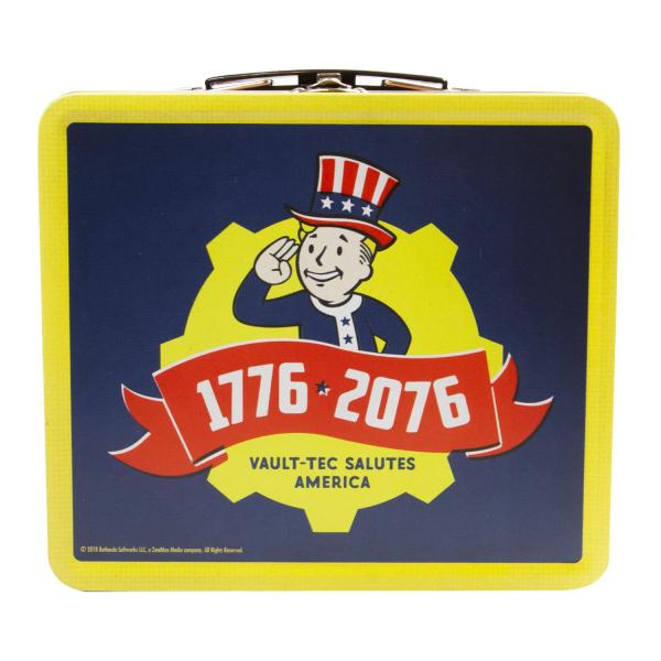 Fallout 76 Tricentennial Tin Tote Prop Replica picture