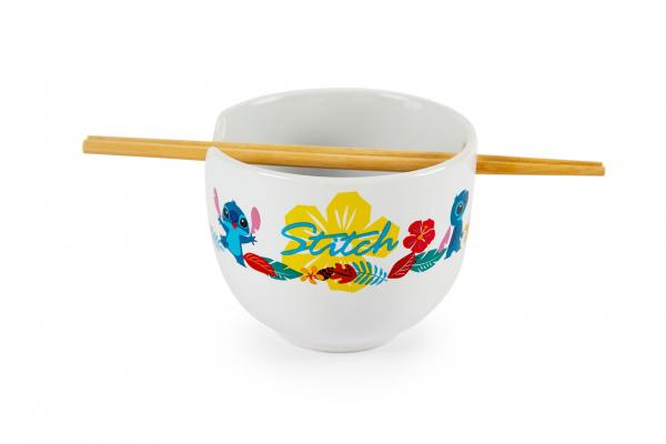 Lilo & Stitch Ramen Bowl With Chopsticks picture