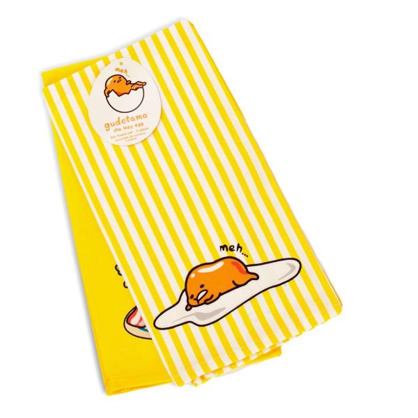 Gudetama the Lazy Egg Dish Towel 2 Pack picture