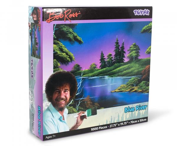 Bob Ross Blue River 1000 Piece Jigsaw Puzzle picture