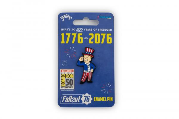 Fallout Vault Boy Uncle Sam Exclusive Enamel Collector Pin picture