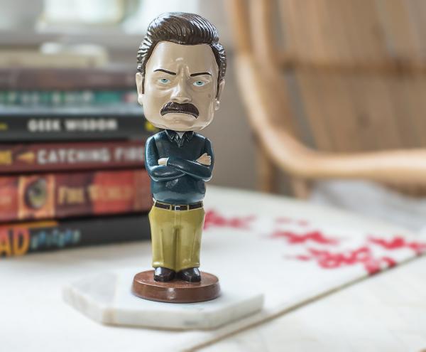 Parks and Recreation Ron Swanson Bobblehead picture