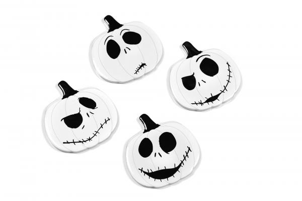 Nightmare Before Christmas Pumpkin Jack Coasters | Set of 4