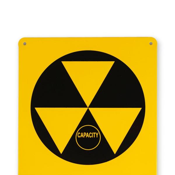 Fallout Shelter 6 x 9 Inch Tin Sign Replica picture