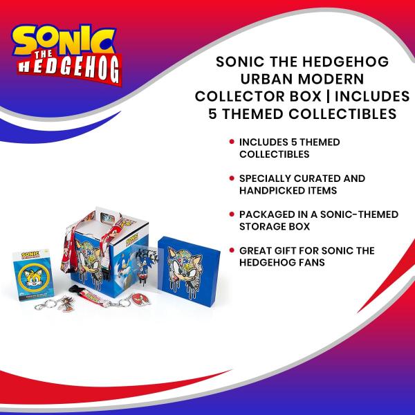 Sonic Modern Collectors Box | 5 Themed Collectibles picture