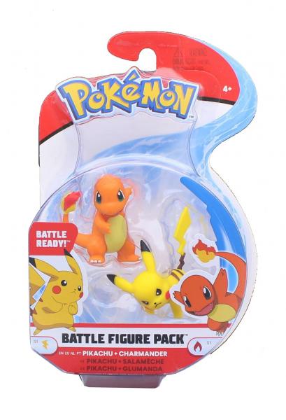 Pokemon 2 Inch Battle Figure Pack | Pikachu vs. Charmander picture