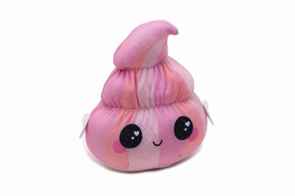 Glitter Galaxy 6" Pink Poop Collectible Plush picture